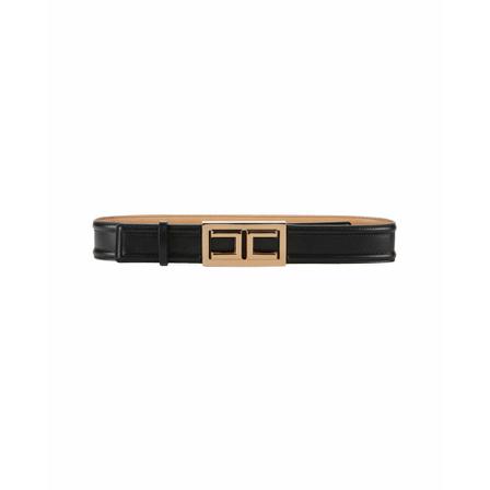Elisabetta Franchi, Elisabetta Franchi Belts Black Czarny, Kobieta, Rozmiar: S