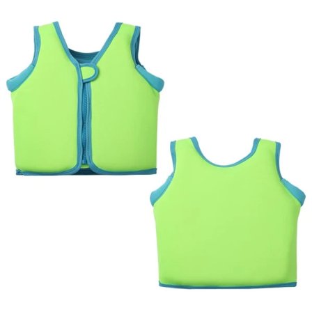Børnesvømmevest Lær-at-svømme bærbare puder til småbørn GRØN XL GRØN XL