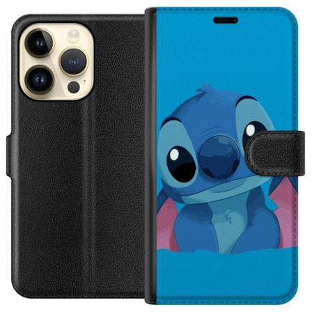 Apple iPhone 15 Pro Tegnebogsetui Stitch Blå
