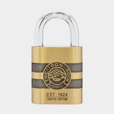 Hængelås ABUS 83/45 Iron Rock, Ø8 mm, messing