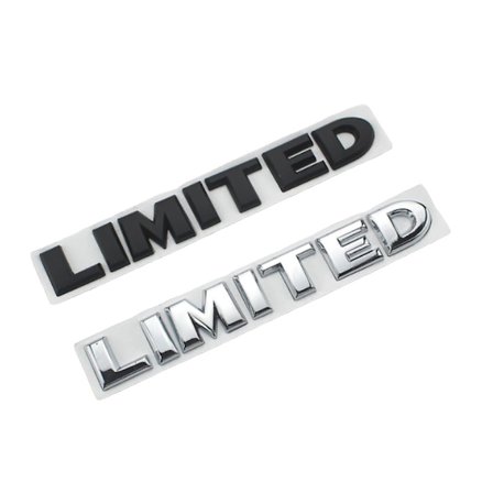 2st Limited Emblem märken ABS bil märken Dekal Bil bil