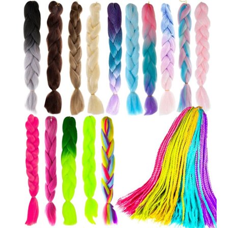 Jumbo Braid / Lisähiukset Hiuspalmikko - 60 cm