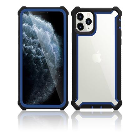 iPhone 11 Pro Max - Ainutlaatuinen iskunkestävä suojus Svart/Blå