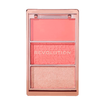 Revolution Blush Icon Palette Rouge & solpuder Dam Rosa 8,4g