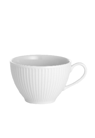 Pillivuyt Kopp Plissé 18 Cl 8,5 cm Kök & matlagning Vit