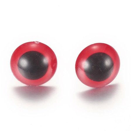 10 par (20 stk) Øjne til "Amigurumi" 10mm Ø