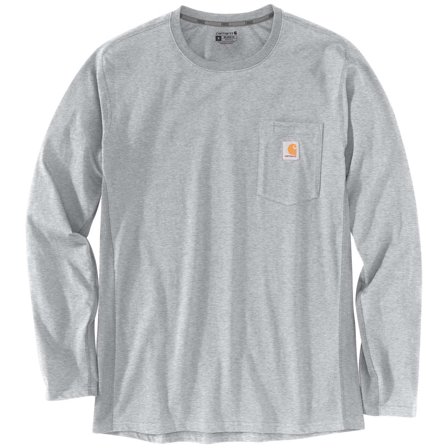 Carhartt Force Relaxed LS T-Shirt Grå, Kläder