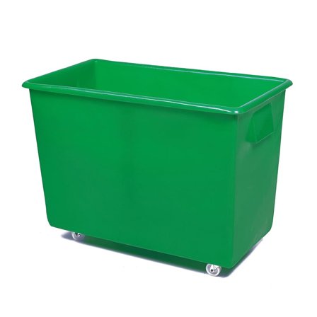 Bottle skip, 620x820x455 mm, 165 L, green