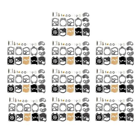 10 sæt karburator reparationssæt membranpakning til Walbro WA WT serie K10-WAT RH