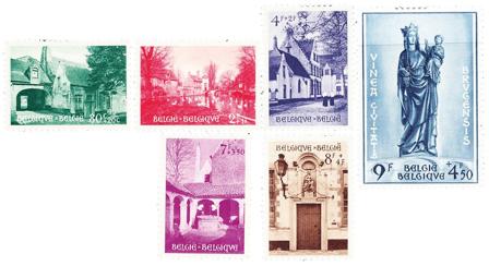 Belgien 1954 - OBP 946-51 - Postfrisk