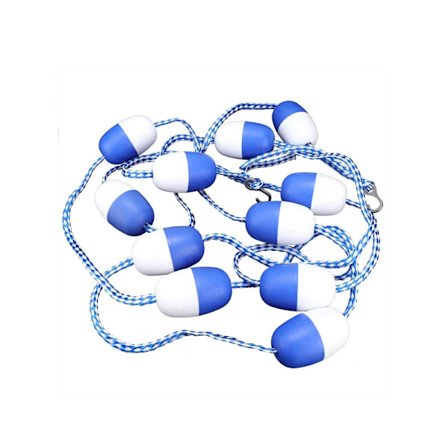 Turvallisuus kellukkeet - 5m uima-altaan turvallisuus erotusköysi kelluva köysi rata viiva