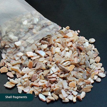 DIY Mosaikfragment Oregelbundet formad Handgjord Sten Jade - P