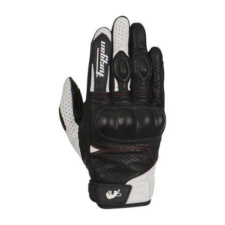 Motorradhandschuhe Furygan TD21 Vented Schwarz/Weiß/Rot S