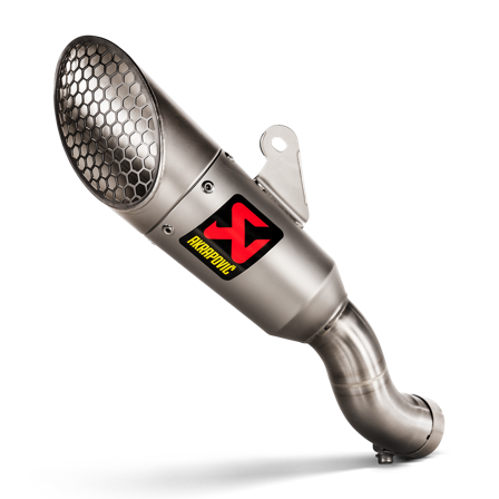Slip-On Akrapovic Titanium - Yamaha YZF R3 2016-2026