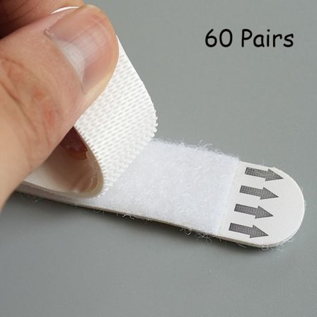 Bilde hengende strips krok og løkke tape Heavy Duty