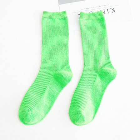 Fargerike sokker, tynne bomullsokker, myke, pustende, høyelastiske sokker for voksne og barn