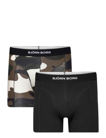 Premium Cotton Stretch Boxer 2P Patterned Björn Borg