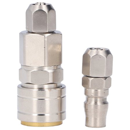 Nikkelipinnoitettu ruostumaton teräs itselukittuva pikaliitin ilmakytkin pneumaattinen letkuliitin 8mm lukitusputki SP PP20