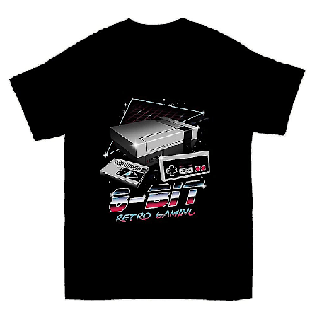 8 Bit Retro Gaming T-shirt