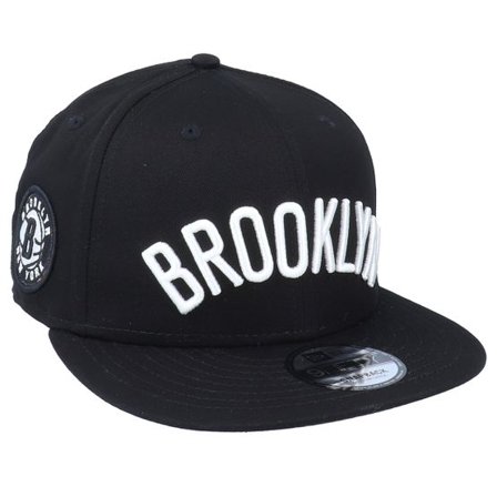 New Era - NBA Svart snapback Keps - Hatstore Exclusive x Brooklyn Nets City Edition Snapback @ Hatstore