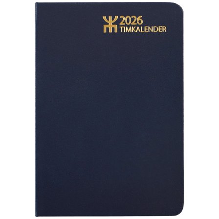 Almanacksförlaget Timkalender Blå Konstläder
