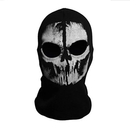 Halloween Mask Film Krigsspel Anrop Kommendant Fest Mask Unisex Balaclava Mask Cosplay Spöken Skalle Mask Huvudbonad