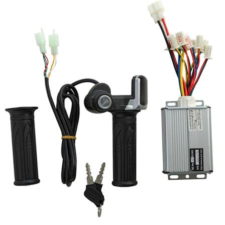 Elektrisk Scooter Tillbehör Motor Borstad Regulator & Gasreglage Vridgrepp 48v 1000w för Elektrisk-WELLNGS 0 0