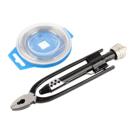 21 cm Sikkerhetswire Tang med 25 fot Wire Høykarbonstål Wire Vridningsverktøy for Fly, Bil, Industri