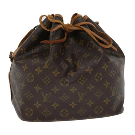 Louis Vuitton Vintage, Pre-owned Canvas louis-vuitton-bags Bruin, Dames, Maat:ONE Size