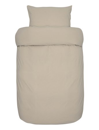 Høie of Scandinavia Frøya Stonewashed Bed Set - Brown - 150X210;50X60CM