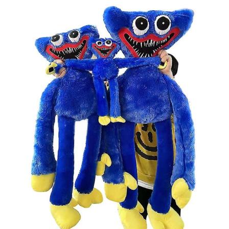 100 cm/80 cm/ Poppy Playtime Plysfigur Huggy Wuggy Doll blue 40cm