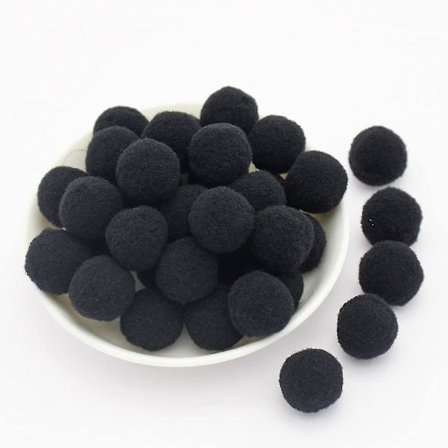 8mm Ca. 500 st bunt mini pom-poms för pyssel filtbollar färgglada pom pom bollar små pom-poms fluffiga plyschbollar för dekoration prydnad sömnad diy 