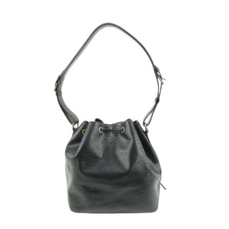 Louis Vuitton Vintage, Pre-owned Leather louis-vuitton-bags Zwart, Dames, Maat:ONE Size