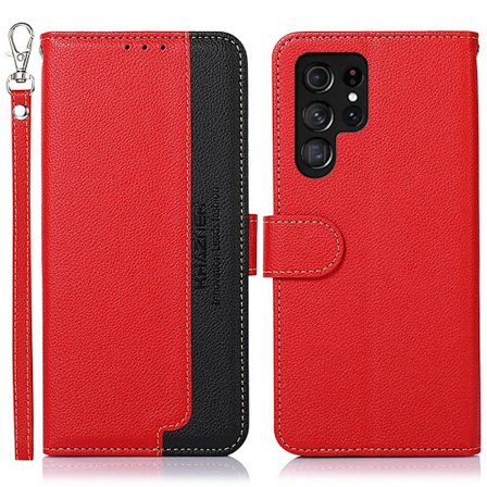 KHAZNEH Telefoncover til Samsung Galaxy S22 Ultra - Rød