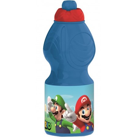 Sportflaska 400 ml Super Mario Luigi