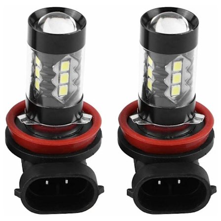 H8 H11 Led-polttimot Xtreme Super Bright 6000k 2 kpl H11 H8 12v-24v 80w Auton suurtehoiset sumuvalot Led-päiväajovalot H11 Led-sumuvalot