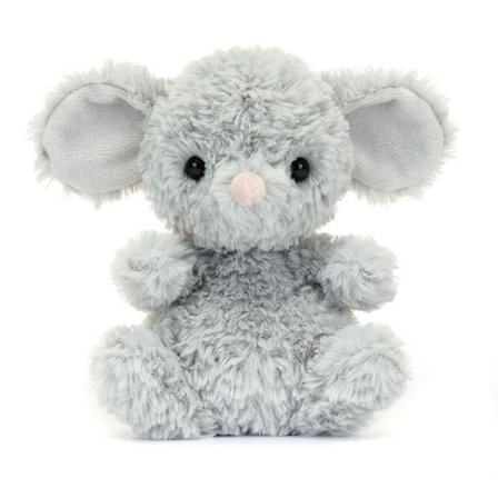 Jellycat 15 cm Yummy Mouse kosedyr