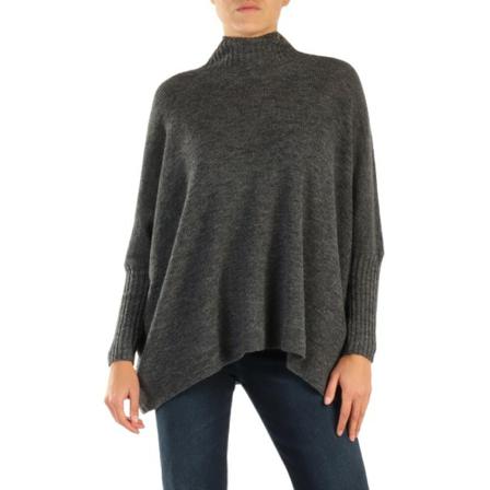 Manila Grace Turtlenecks Grå, Dame Rullekraver