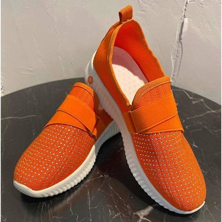 Kvinna Slip På Utomhus Casual Andas Sneakers