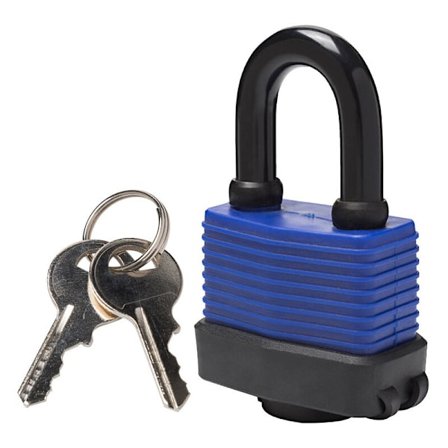 VÄDERBESTÄNDIGT LÅNGT HÄNGLÅS (30MM)