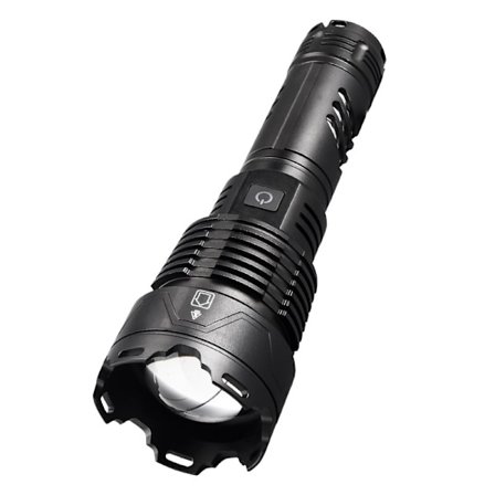 P160 uppladdningsbar ficklampa zoom nödljus multifunktion utomhus ficklampa