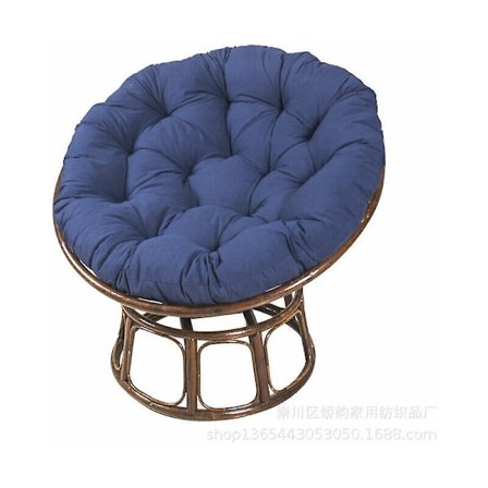 Rund Stolhynde, Rund Sædehynde, Havehynde, Hynde til Rattanlænestol, Hynde til Hængestol, Aftagelig Lænestolshynde til Indendørs Udendørs Brug