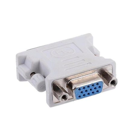 15 Pin Vga Hunn Til 24+1 Pin Dvi-d Hann Adapter Konverter ... Laptop