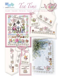 Korsstingsmønstre Kaffe - Lindner's Kreuzstiche