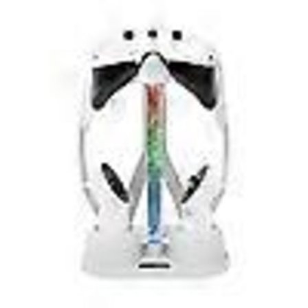 Lataustelakka Meta Quest 3 VR-kuulokkeille, latausteline Meta Quest 3:lle, RGB-valot