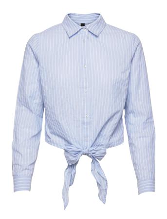 Yasstrilla Ls Shirt - Icon S. Blue YAS