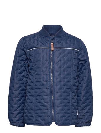 Thermal Jacket - Stars Outerwear Thermo Outerwear Thermo Jackets Blå CeLaVi