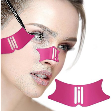 3 st Silikon Eyeliner Schabloner, Nässkuggsschablon, Ögonmakeupverktyg, Eyeliner Guide Mall, Snabbt Makeupverktyg För Nybörjare