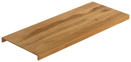 Lundbergs Premium Country 81622 Dobbelttrin 1450×590×8 mm, Trapper & rækværk