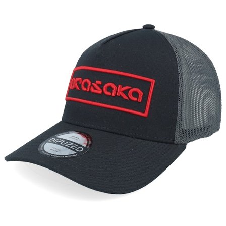 Difuzed - Zwart trucker Cap - Cyberpunk 2077 Cap Black Trucker @ Hatstore